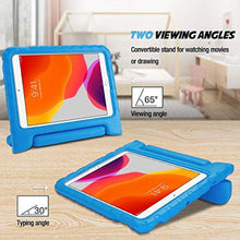 Load image into Gallery viewer, ProCase Kids Case for iPad 9th Generation/iPad 8/iPad 7, iPad 10.2 Case 2021 2020 2019/iPad Air 10.5/iPad Pro 10.5 Kids Case, Shockproof Lightweight Case with Convertible Handle -Blue_8669
