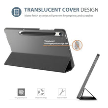 Load image into Gallery viewer, ProCase Smart Case for Galaxy Tab S10 FE 2025/ S9 FE 5G 2023 10.9" SM-X520 X526B X510 X516B, Slim Stand Tri-Fold Protective Tablet Cover, Support S Pen Charging/Auto Wake/Sleep -Black_14
