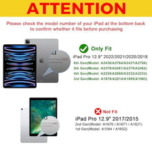 Load image into Gallery viewer, ProCase Smart Case for iPad Pro 12.9 2022/2021/2020/2018, Slim Stand Hard Back Shell Smart Cover for iPad Pro 12.9" 6th Gen/5th Gen/4th Gen/3rd Gen -Lightpurple_7783
