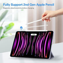 Load image into Gallery viewer, ProCase Smart Case for iPad Pro 12.9 2022/2021/2020/2018, Slim Stand Hard Back Shell Smart Cover for iPad Pro 12.9" 6th Gen/5th Gen/4th Gen/3rd Gen -Lightpurple_7784
