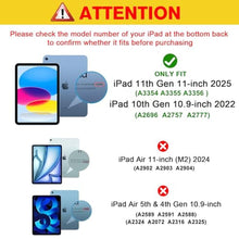 Load image into Gallery viewer, ProCase Touchpad Keyboard Case for iPad 11th (A16) / 10th Gen, Mgreen, MidnightGreen_810
