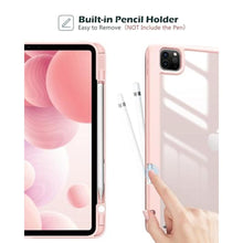 Load image into Gallery viewer, ProCase Transparent Back Case for iPad Air 13" / iPad Pro 12.9", Pink_7333
