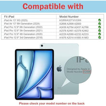Load image into Gallery viewer, ProCase Transparent Back Case for iPad Air 13" / iPad Pro 12.9", Purple_7351

