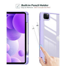 Load image into Gallery viewer, ProCase Transparent Back Case for iPad Air 13" / iPad Pro 12.9", Purple_7353
