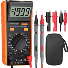 Load image into Gallery viewer, Proster LCR Meter - Capacitance Resistance Inductance Digital LCR Multimeter with LCD Over-Range Display, Yellow_1
