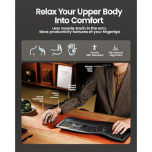 Load image into Gallery viewer, ProtoArc EM11 NL Wireless Ergonomic Mouse, Rechargeable, Black Gold, BlackGold_46
