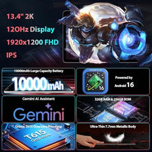 Load image into Gallery viewer, QDDQ 2025 Android 15 Tablet with Keyboard, 24GB + 128GB + 2TB Expansion, 10.1" Octa-Core 2-in-1 Tablets with 5G/2.4G WiFi, 8000mAh, BT5.0, GMS Certified, with Mouse, Case, Pencil, Green_117
