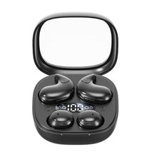 Load image into Gallery viewer, QJF Invisible Mini Sleep Earbuds Wireless Bluetooth, 2-in-1 Dual Design for Side Sleepers, Ultra-Low Profile Soft Ear Tips for Small Ears, Noise Blocking Sleep Headphones with Portable Charging Case, Black_1
