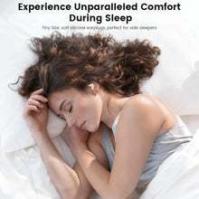 Load image into Gallery viewer, QJF Invisible Mini Sleep Earbuds Wireless Bluetooth, 2-in-1 Dual Design for Side Sleepers, Ultra-Low Profile Soft Ear Tips for Small Ears, Noise Blocking Sleep Headphones with Portable Charging Case, Black_2142
