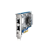 Load image into Gallery viewer, QNAP QXG-10G2T-X710 Two Port 10GbE Network Card with SR-IOV and iSCSI, Block-Based and Supports Multiple Virtual Disk Modes, Multicolored_7978
