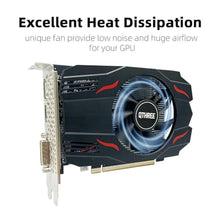 Load image into Gallery viewer, QTHREE Radeon RX 560 4GB GDDR5 Video Graphics Card GPU,128 Bit,DVI,HDMI,DP_184
