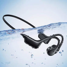 Load image into Gallery viewer, Quidnuran Bone Conduction Headphones 5.3 Open Ear Headphones,Bone Conduction Earphones IPX8 Waterproof with Mic,Built-in 32GB MP3,8 Hours Battery Waterproof Headphones for Swimming,Gym (Black)_1
