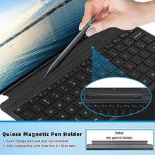 Load image into Gallery viewer, Qulose Surface Pro 9 Keyboard - Wireless Bluetooth Keyboard for Surface Pro 11/10/9/8/X with Detachable Trackpad and Pen Holder - Black_561
