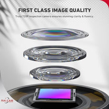 Load image into Gallery viewer, Ralcam Endoscope, Two-Way Articulating Borescope with Light - 5.5mm Articulation Snake Camera, 1080P Video Inspection for iPhone and Android - 3.3FT Flexible Cable, Black_310
