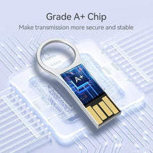 Load image into Gallery viewer, RAOYI 3 Pack 32GB Metal Key Shape USB Flash Drive, USB 2.0 Memory Stick Thumb Drives Jump Drive (Black/Silver/Gold, 3 Mixed Colors), mixcolorpack_4473
