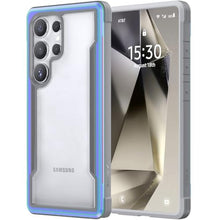 Load image into Gallery viewer, RAPTIC Shield Crystal Case for Samsung Galaxy S24 Ultra, [13FT Mil-Grade Drop Protection], [Not Yellowing Tech], Durable Anodized Shockproof Aluminum Frame Slim Samsung S24 Ultra Case, Iridescent_1
