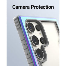 Load image into Gallery viewer, RAPTIC Shield Crystal Case for Samsung Galaxy S24 Ultra, [13FT Mil-Grade Drop Protection], [Not Yellowing Tech], Durable Anodized Shockproof Aluminum Frame Slim Samsung S24 Ultra Case, Iridescent_7640
