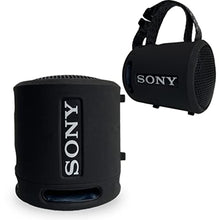 Load image into Gallery viewer, RAWECUD Silicone Cover Case for Sony SRS-XB13/XB100 Extra BASS Wireless Portable Compact Speaker, Protective Skin Sleeve Shell for Sony SRS-XB13 Speaker Accessories (Black)_1
