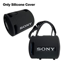 Load image into Gallery viewer, RAWECUD Silicone Cover Case for Sony SRS-XB13/XB100 Extra BASS Wireless Portable Compact Speaker, Protective Skin Sleeve Shell for Sony SRS-XB13 Speaker Accessories (Black)_5366
