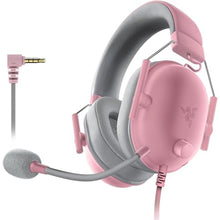 Load image into Gallery viewer, Razer BlackShark V2 X Gaming Headset: 7.1 Surround Sound - 50mm Drivers - Memory Foam Cushions - for PC, PS4, PS5, Switch - 3.5mm Audio Jack - Quartz Pink, QuartzPink_1
