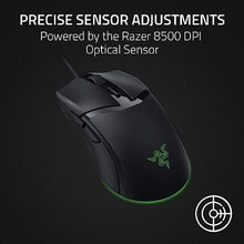 Load image into Gallery viewer, Razer Cobra Wired Gaming Mouse: 58g Lightweight Design - Gen-3 Optical Switches - Chroma RGB Lighting with Underglow - Precise 8500 DPI Optical Sensor - 100% PTFE Mouse Feet - Speedflex Cable - Black_1885
