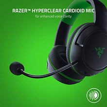 Load image into Gallery viewer, Razer Kaira Wireless Gaming Headset for Xbox Series X|S, Xbox One: Triforce Titanium 50mm Drivers - Cardioid Mic - Breathable Memory Foam Ear Cushions - EQ Pairing Button - Windows Sonic - Black_2242
