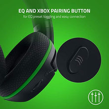 Load image into Gallery viewer, Razer Kaira Wireless Gaming Headset for Xbox Series X|S, Xbox One: Triforce Titanium 50mm Drivers - Cardioid Mic - Breathable Memory Foam Ear Cushions - EQ Pairing Button - Windows Sonic - Black_2978
