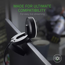 Load image into Gallery viewer, Razer Kiyo Streaming Webcam: 1080p 30 FPS / 720p 60 FPS - Ring Light w/Adjustable Brightness - Built-in Microphone - Advanced Autofocus_2494
