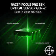 Load image into Gallery viewer, Razer Viper V3 Pro Wireless Esports Gaming Mouse: Symmetrical - 55g Lightweight - 8K Polling - 35K DPI Optical Sensor - Gen3 Optical Switches - 8 Programmable Buttons - 95 Hr Battery - White_2209
