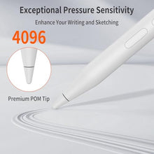 Load image into Gallery viewer, Rechargeable MPP 2.0 Tilt Stylus Pen for HP 4096 Pressure Sensitivity, white_412

