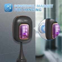 Load image into Gallery viewer, Rechargerable UVC Toothbrush Sanitizer Case for Electric/Manual Toothbrush, Black_58
