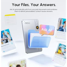 Load image into Gallery viewer, RECOLX AI Voice Recorder &amp; Transcriber with GPT-5.2 Analysis 30-Hour Recording, 112-Language Speech-to-Text &amp; Auto Summary for Meetings, Lectures &amp; Interviews,Grey_1635
