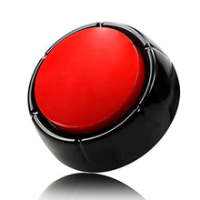 Load image into Gallery viewer, Recordable Talking Button 30 Seconds Record Button Easy Button Black+Red_1
