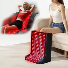 Load image into Gallery viewer, Red-Light-Feet-Legs-Therapy,2026 Upgraded 420 Dual Wavelength LED,4 Modes Infrared Light Therapy Consisting of Adjustable Power and Time Controller,Relieves Foot,Legs and Ankle Pain(13.8*11*18.1IN), Black_1
