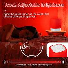 Load image into Gallery viewer, Red Light Therapy for Sleep Device, Red Night Lights with 670nm Wavelength, Touch Reds Light Sleep Lamp Aid to Support Deep Relaxation and Improve Sleeping for Adults &amp; Kids Bedrooms_162
