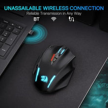 Load image into Gallery viewer, Redragon M913 MAX Wireless MMO Gaming Mouse 26000 DPI Remapping Keys, Black_590
