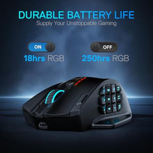 Load image into Gallery viewer, Redragon M913 MAX Wireless MMO Gaming Mouse 26000 DPI Remapping Keys, Black_593
