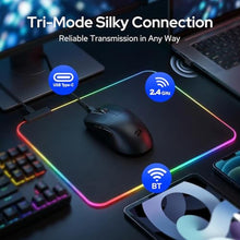 Load image into Gallery viewer, Redragon M999 Wireless Gaming Mouse 45000 DPI Remapping Keys, Black_665
