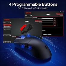Load image into Gallery viewer, Redragon M999 Wireless Gaming Mouse 45000 DPI Remapping Keys, Black_668
