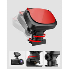 Load image into Gallery viewer, REDTIGER 180 Rotatable Adhesive Mount for F7N Series / F17 Dash Cam, Easy Installation, Includes Adhesive Pads and Electrostatic Stickers, Black_312
