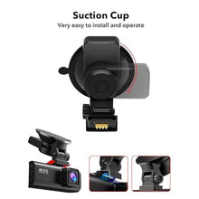 Load image into Gallery viewer, REDTIGER Suction Mount for F7N Series Dash Cam,Built-in GPS Module,Easy Install,180 Rotatable,Includes Adhesive Pads and Electrostatic Stickers, FNSuctionCupMountPd_259
