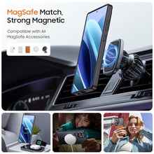 Load image into Gallery viewer, Renmou Designed for Magnetic Samsung Galaxy S25 Ultra Case,[Compatible with MagSafe] [Military Grade Drop Protection] Slim Translucent Matte Shockproof with Anti-Fingerprint Phone Case-Black_168
