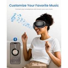 Load image into Gallery viewer, RENPHO Eyeris 1 Eye Massager with Heat, FSA Eligible HSA, Heated Eye Mask for Head Tension, Eye Strain &amp; Screen Fatigue, Birthday Gifts for Men and Women, Fblackshiny_806
