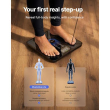 Load image into Gallery viewer, RENPHO MorphoScan Lite Body Composition Scale with Handle, Clear Display, Dark_745
