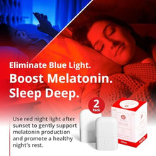 Load image into Gallery viewer, Revive - 670nm Red Night Light (2 Pack) by Gamma - Sleep Therapy - Melatonin Promoting Natural Sleep Aid_272
