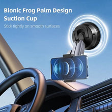 Load image into Gallery viewer, REYGEAK Suction Cup Car Mount with 1/4 Thread, 360 Rotation Windshield Car Mount for GoPro Hero 12 11 10 9 8 Insta360 X4 X3 Go3 DJI Action 4, Pocket 3 Accessories, black_8410
