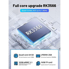 Load image into Gallery viewer, RG353V Retro Video Handheld Game Console 3.5" IPS Screen Android 11 and Linux System RK3566 64bit Game Player 64G TF Card Built-in 4450 Classic Games Bluetooth 4.2 and 5G WiFi_7740
