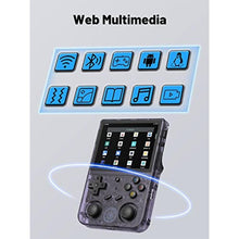 Load image into Gallery viewer, RG353V Retro Video Handheld Game Console 3.5" IPS Screen Android 11 and Linux System RK3566 64bit Game Player 64G TF Card Built-in 4450 Classic Games Bluetooth 4.2 and 5G WiFi_7742
