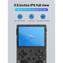 Load image into Gallery viewer, RG353VS Retro Linux System Video Handheld Game Console 3.5" IPS Screen RK3566 64bit Game Player 64G TF Card Built-in 4450 Classic Games Bluetooth 4.2 and 5G WiFi_8401

