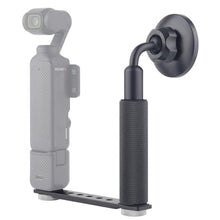 Load image into Gallery viewer, Rigdance Magnetic Phone Holder with Handle Grip for DJI Osmo Pocket 3, Pocket 3 Accessories Expansion Adapter with 1/4" Thread Hole, Compatible with Magsafe Phones, Black_3416
